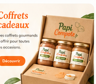 Coffrets cadeaux Papi Compote