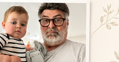 Papi et son petit gourmand